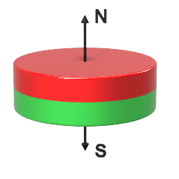 Zinkcoated powermagnet