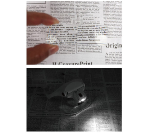 Lupbriller 1.0-3.5x m. LED-lys - NYHED