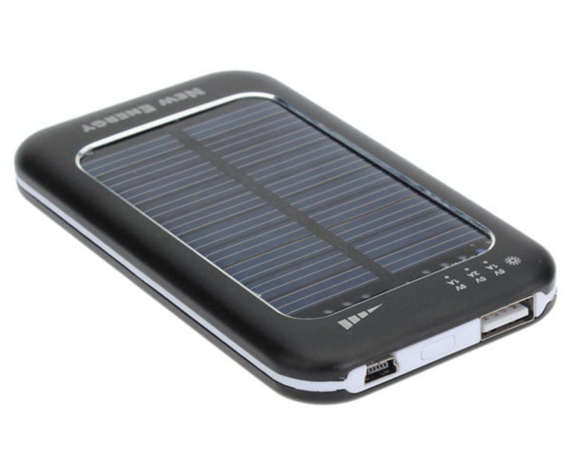 Solar-lader 150mA m. batteri 3500mAh