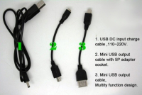 Luxus Solar-lader m. batteri 4200mAh