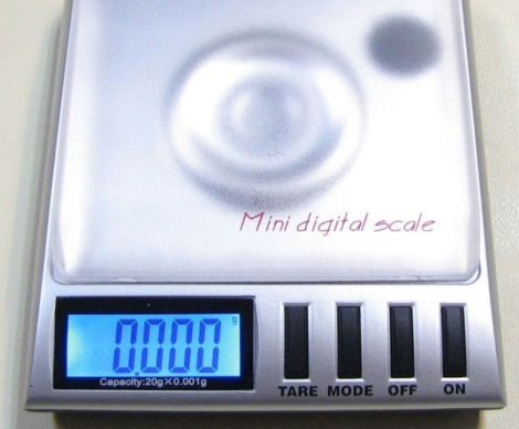 Juvelervægt 20g x 0.001g