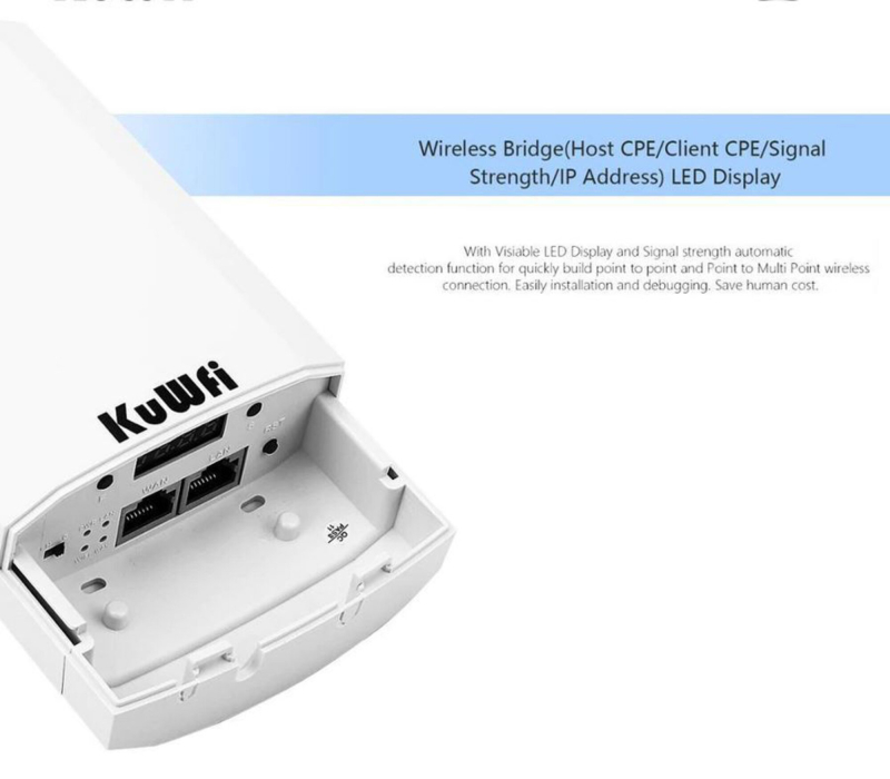 KuWFi AP/Repeater Udendørs