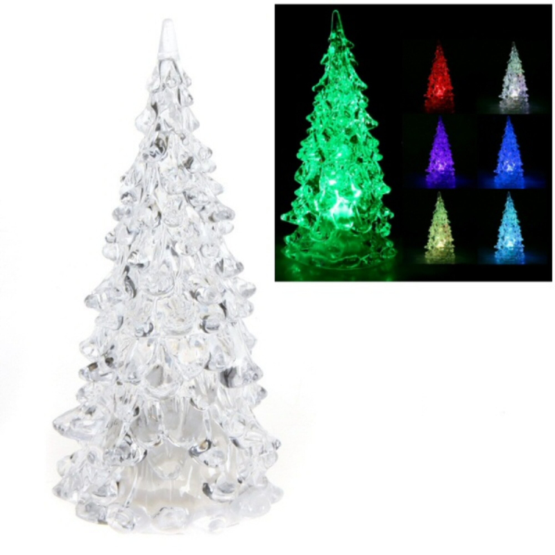 Farverigt LED Juletræ