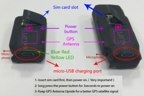 TOPIN G12s GPS Amulet