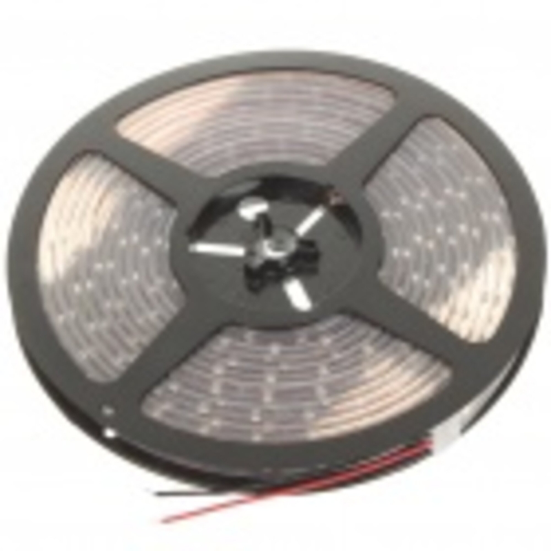 Vandtæt 5m LED lysbånd + strømforsyning