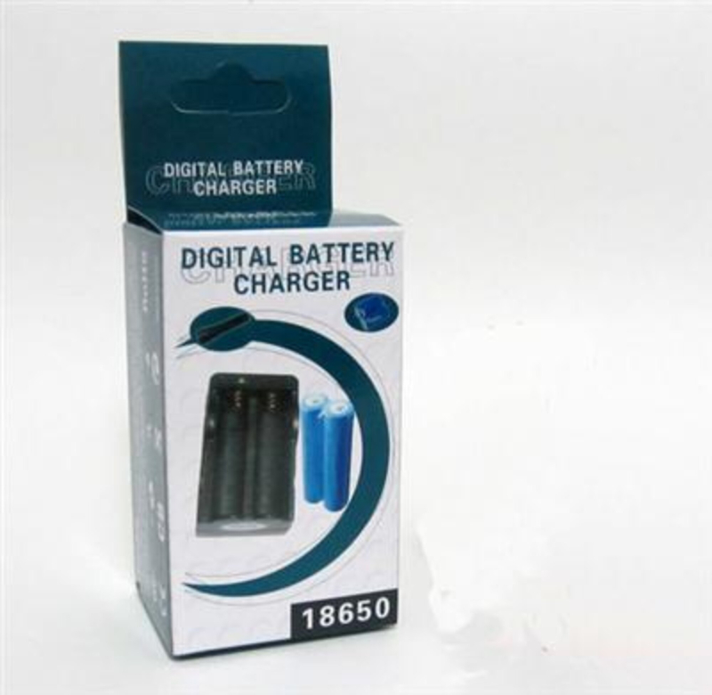 Væglader til 18650 Li-ion batteri