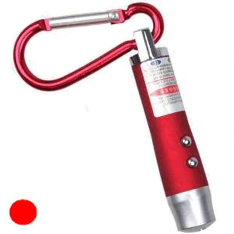 Billede af 3-i-1 Laser Pen LED lygte m. UV lys