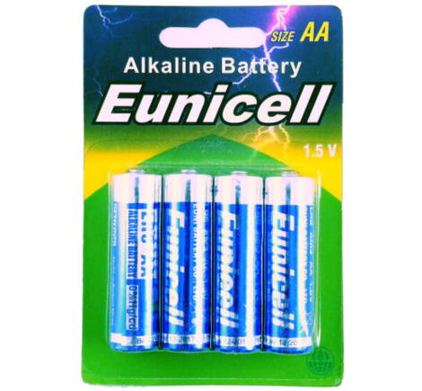 Eunicell AA Alkaline 4-pak