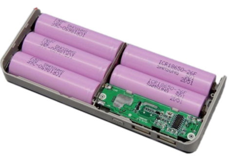 Weldless Power Bank 18650x5 DIY