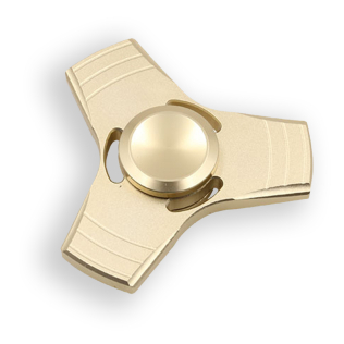 EDC UFO Tri-Spinner - Guld