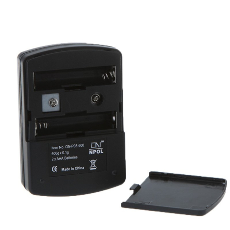 Mini Digitalvægt 600g x 0,1g