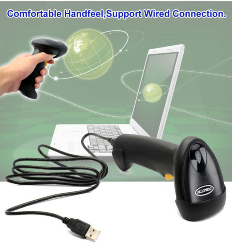 AFANDA Stregkodescanner CT007X 2.4G