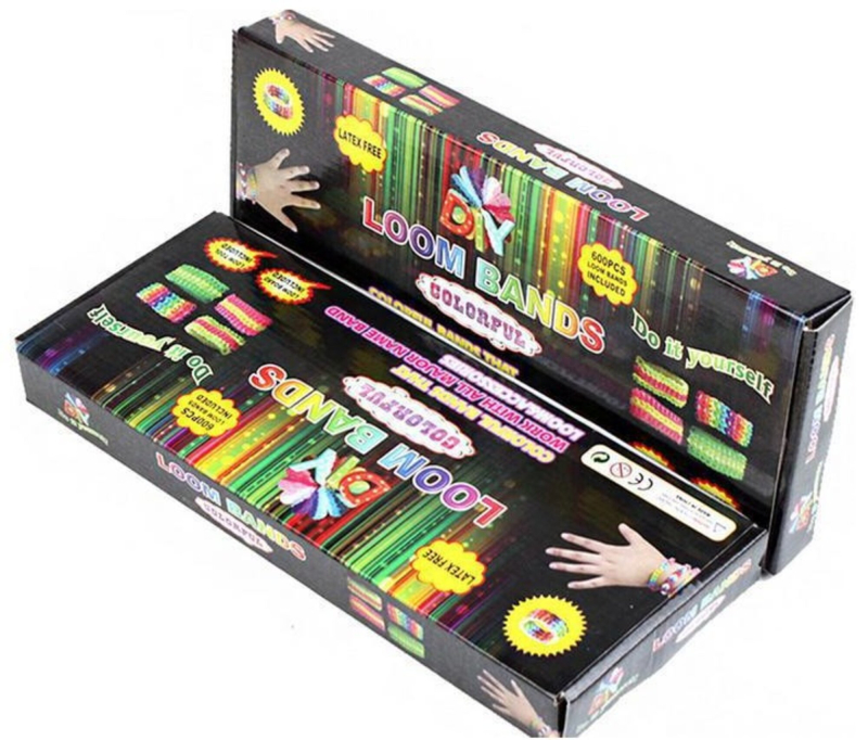 Loopy top loom bands