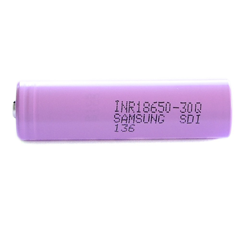 Samsung INR18650-30Q 3000mAh - med knop