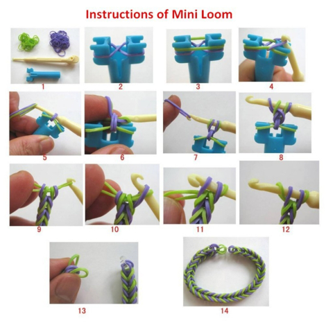 Loom Bands Metal Hæklenål