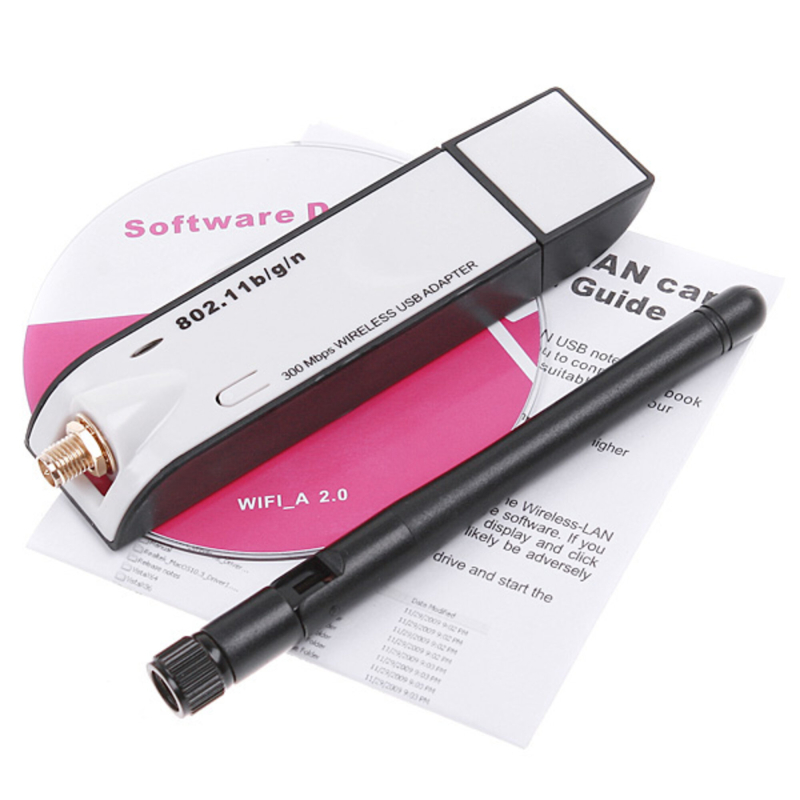 802.11n Wi-Fi Adapter, 300 Mbps