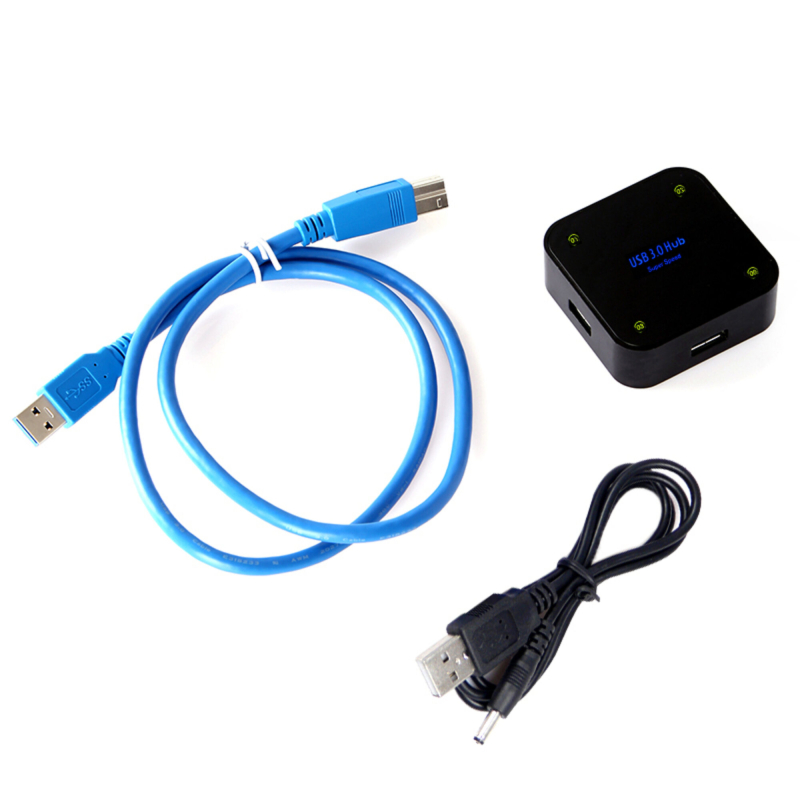 4-Ports Hub, USB 3.0