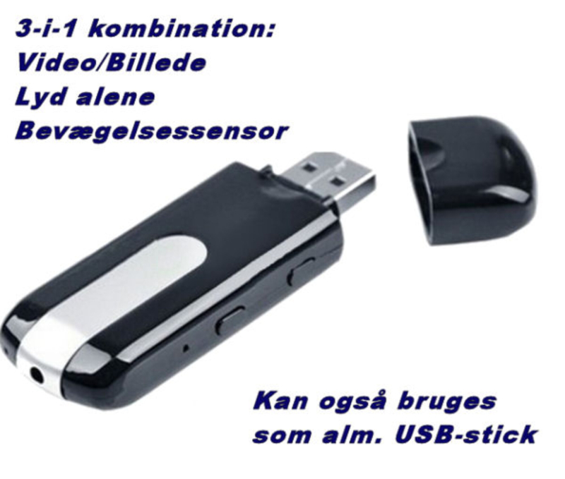 T-Care U8 USB-stick med kamera