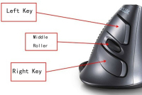 Sky Vertical Delux Mus, trådløs