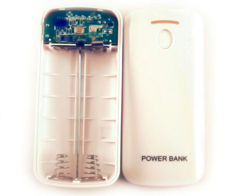 Weldless Power Bank 18650x2 DIY