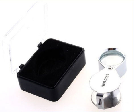 Lomme-lup 10x Ø21mm