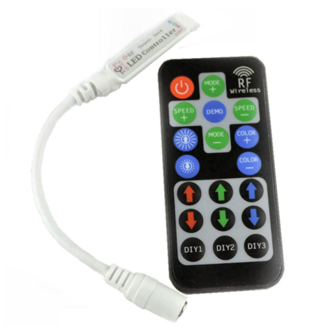 LED RGB controller, trådløs