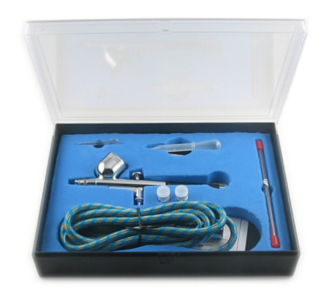 Air Brush sæt, twin action