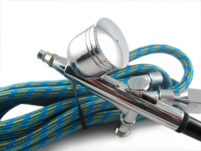 Air Brush sæt, twin action