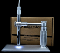 2MP 1-500X Otoskop/Mikroskop - NYHED