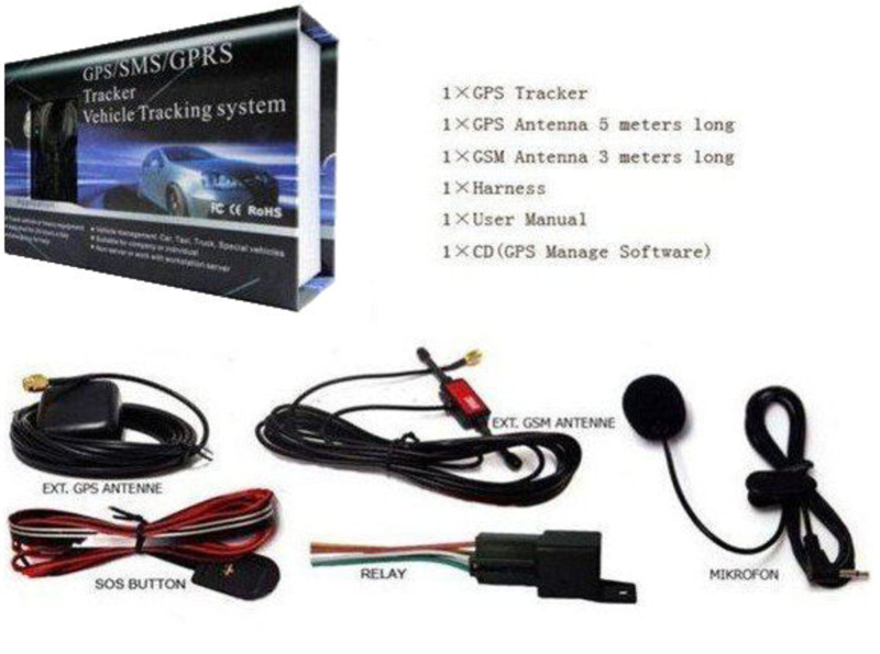 GPS Tracker til bil, båd, m.m.
