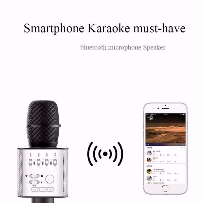 Q9 Karaoke Højttaler m. mikrofon