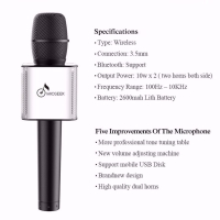 Q9 Karaoke Højttaler m. mikrofon