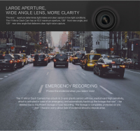 Yi Spejlkamera m. bakkamera