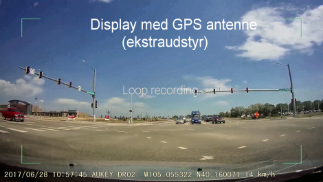 AUKEY DR02-D Dual Cam Bilkamera