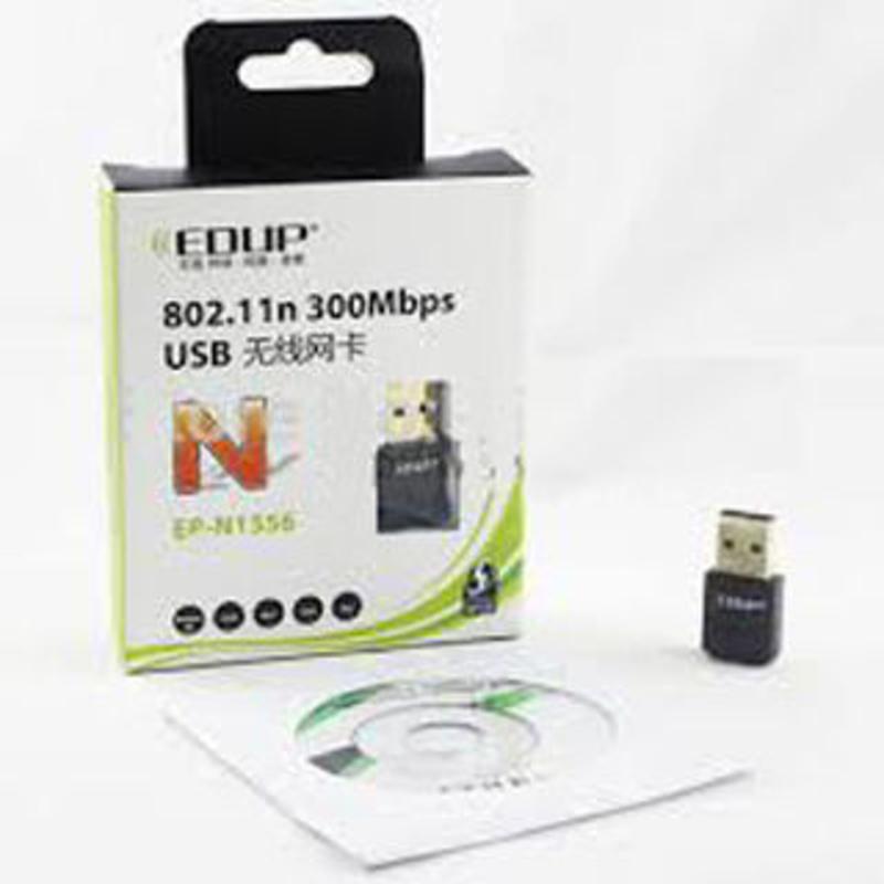 802.11b/g/n WiFi mini-adapter, 300 Mbps