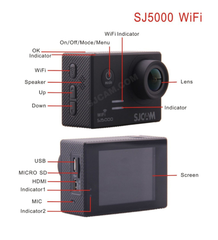 SJCAM SJ5000 WiFi 14MP
