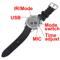 T-Care W5000 Armbåndsur Spionkamera, 16GB, 12MP