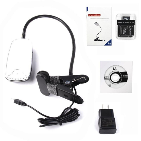T-Care T99 Bordlampe spionkamera, Wi-Fi