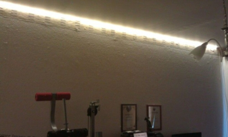 10m LED lysbånd 600x3528 SMD