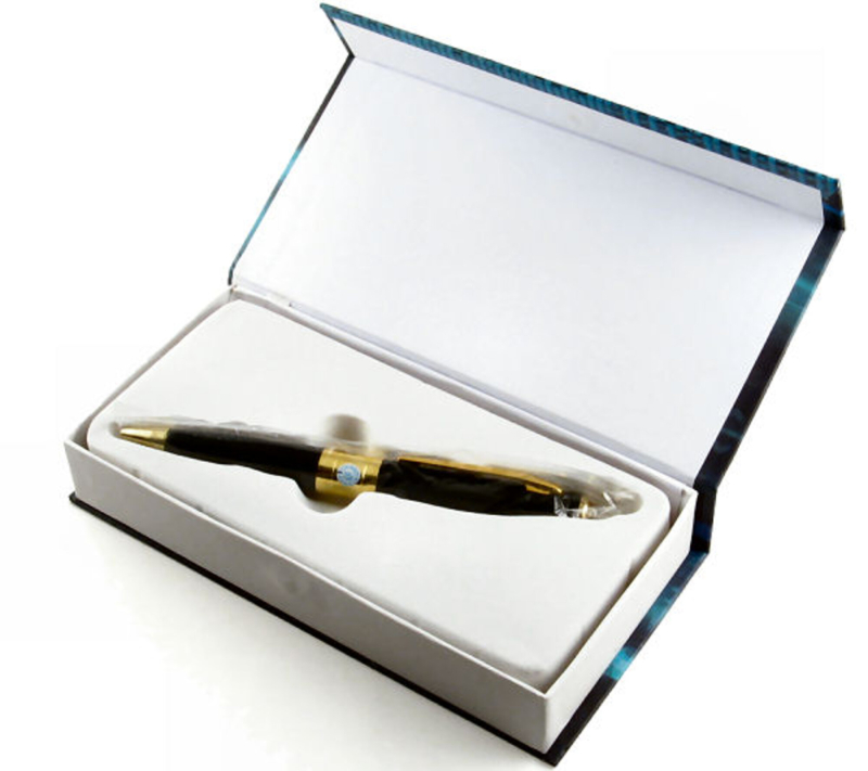 T-Care SH03 Pen Spionkamera, 1.3MP, gylden