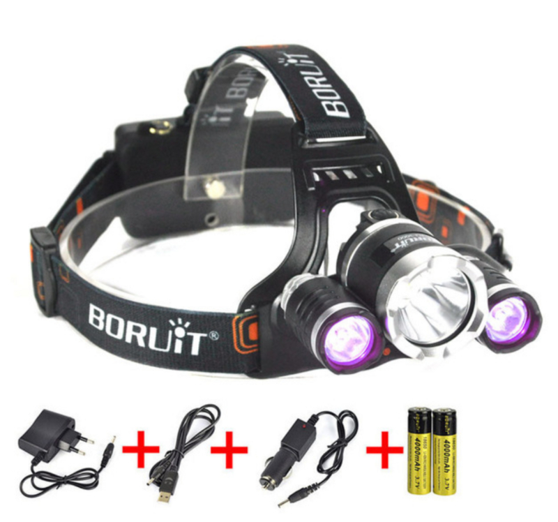 BORUIT UV pandelampe 3 X CREE - SÆT