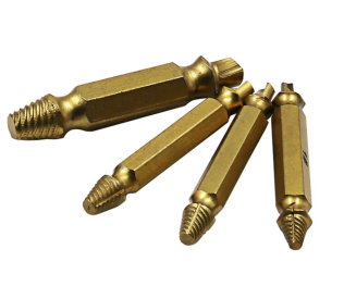 Boltudtrækker sæt, 4 dele