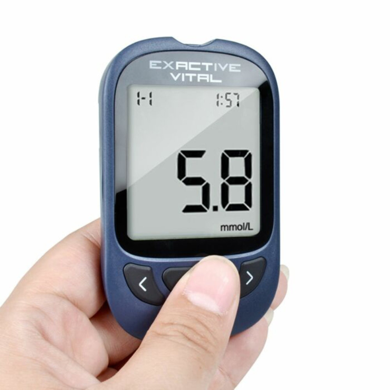 #2 - Exactiveâ¢ Vital Blodsukkermåler m. livstidsgaranti