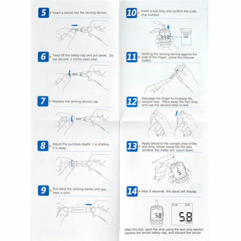 Exactive Vital Blodsukkermåler m. livstidsgaranti
