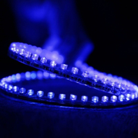 Vandtæt 48cm 48LED Strip - Blå