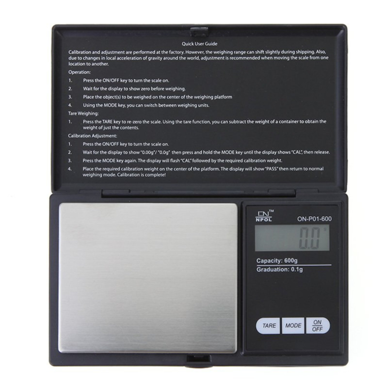 Digitalvægt 600g x 0,1g