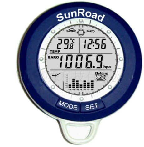 SunRoad Fiskebarometer og Højdemåler