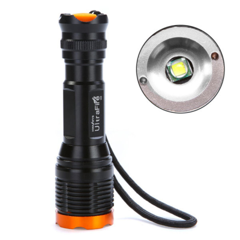UltraFire 105 XML-T6 2000lm CREE lommelygte