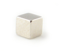 Neodymium Blokmagnet,  5x5x5mm
