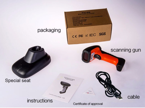 RADALL RD6650-AT Automatisk Stregkodescanner